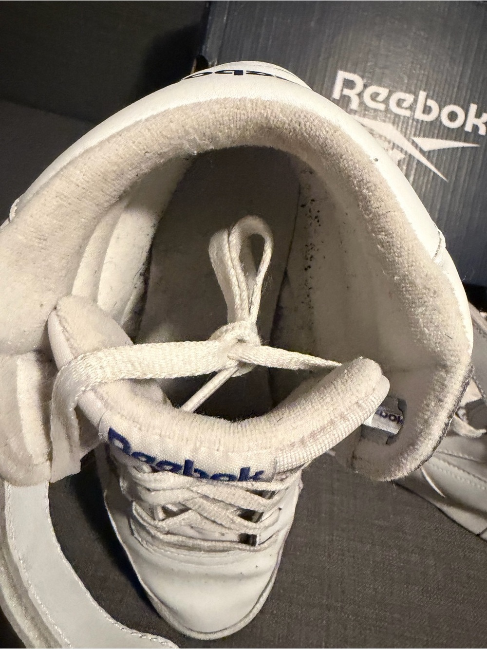 Size 9.5 - Reebok Ex-O-Fit High White - Picture 4 of 8